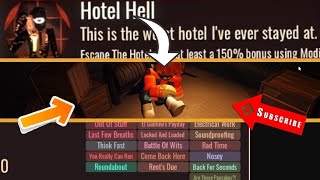 ZÍSKAL JSEM 2/2 ACHIEVEMENT "Hotel Hell" | Roblox #37