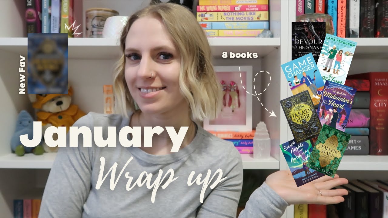 Подвожу итоги всех книг, которые я прочитала в январе! 📚