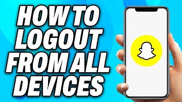 How To Logout From All Devices In Snapchat (2025) - Easy Fix