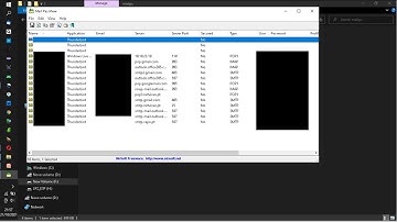 Recover Email password easy (Outlook and Thunderbird )