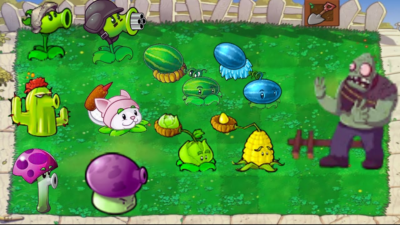 Plants vs Zombies Hack - All Pair Plants vs All Zombies - YouTube