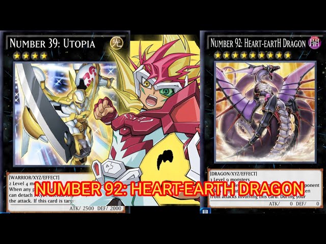 NUMBER 92: HEART-EARTH DRAGON [Yu-Gi-Oh! Duel Links] - YouTube