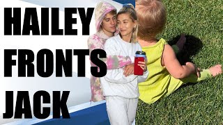 Hailey Bieber Shows Off Son Jack Blues' Blonde Hair Ahead of His First Birthday