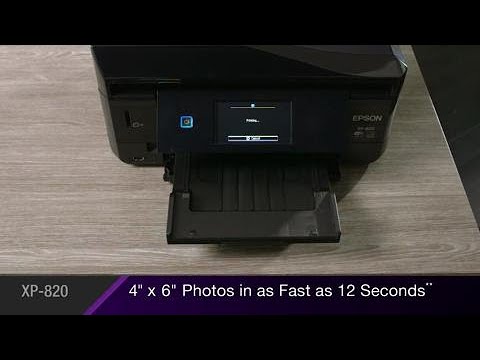 Epson Expression Premium XP-820 | Take the Tour of the Small-in-One All-in-One Printer