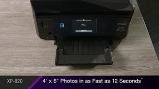 epson expression premium xp-820 | take the tour of the small-in-one all-in-one printer