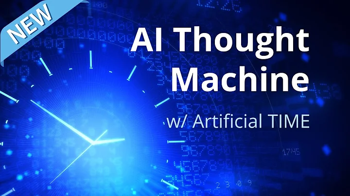 NEW AI Thought Machine - Artificial Time (No Transformer)