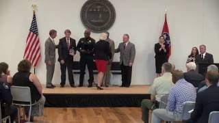 Three Stars of Tennessee Award & First Responders Ceremony