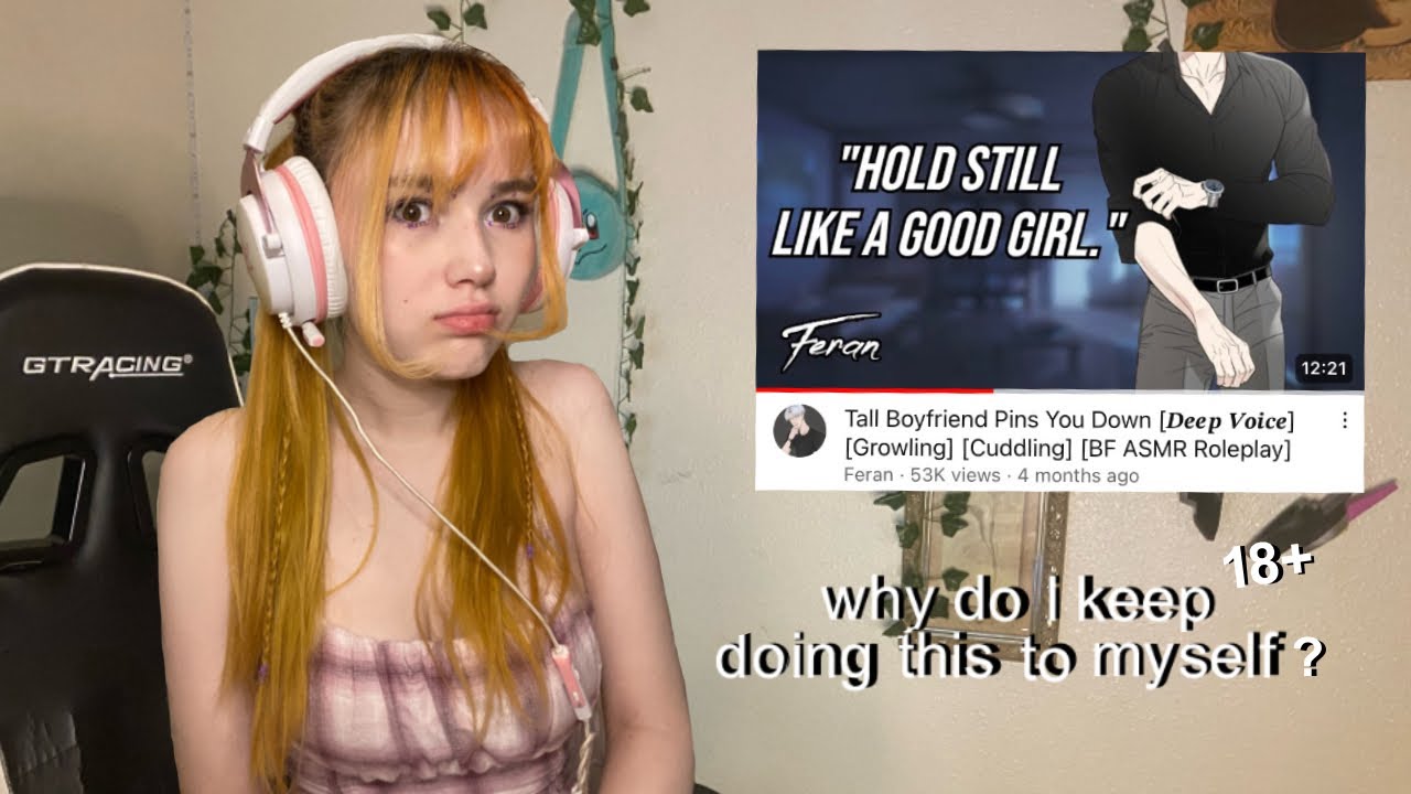 reacting to boyfriend asmr AGAIN.. *regretting my decisions*