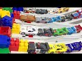 Mcqueen Cars Toys Run on Slopes 95 Car Video