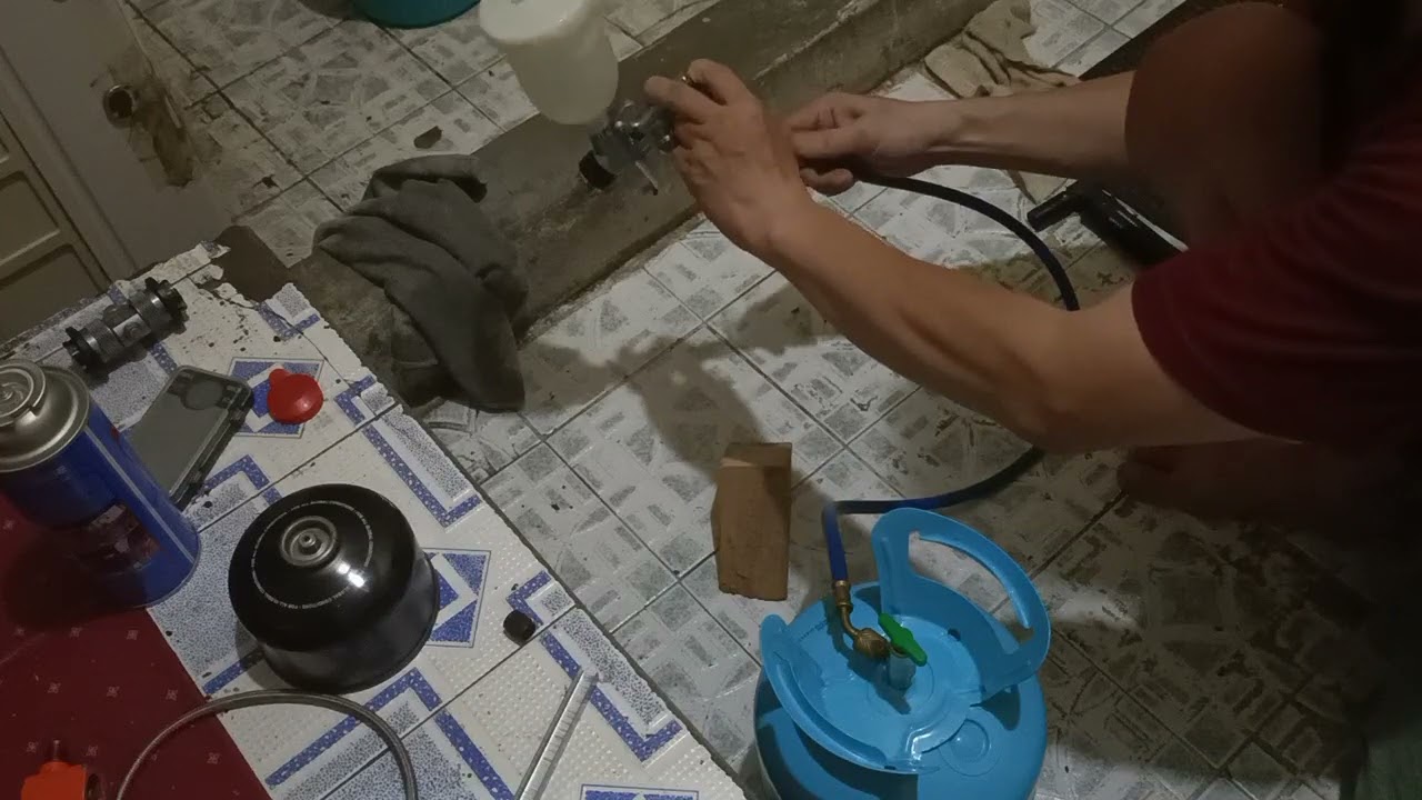 brazing torch staples nail gun spray gun using lpg in r32 refrigerant tank