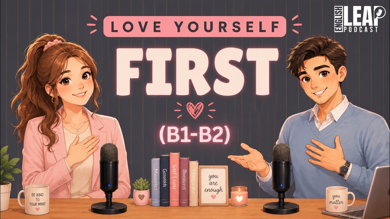 English Podcast for Learning English | Learn To Love Yourself More | Daily Life English Conversation