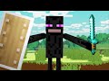 INVICTOR pasa MINECRAFT pero SE CONVIERTE EN ENDERMAN 😂 #animacion