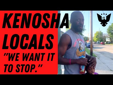 Locals REACT To KENOSHA Riots: "We Want It To STOP."