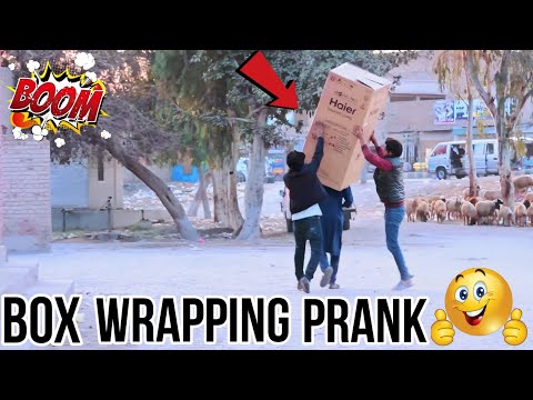 Box Wrapping Prank | Prank in Pakistan | @Desiprank
