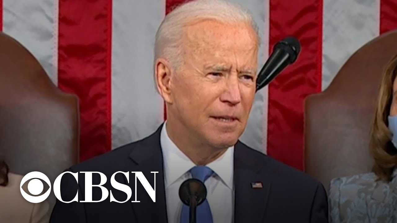 Biden discusses crisis and opportunity during first speech to Congress
