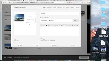 Managing Inventory on Squarespace