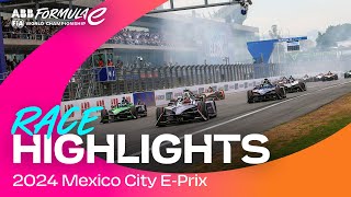 Hankook Mexico City EPrix Race Highlights | Formula E