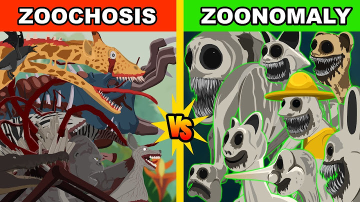 Zoochosis vs Zoonomaly | Monster Animation