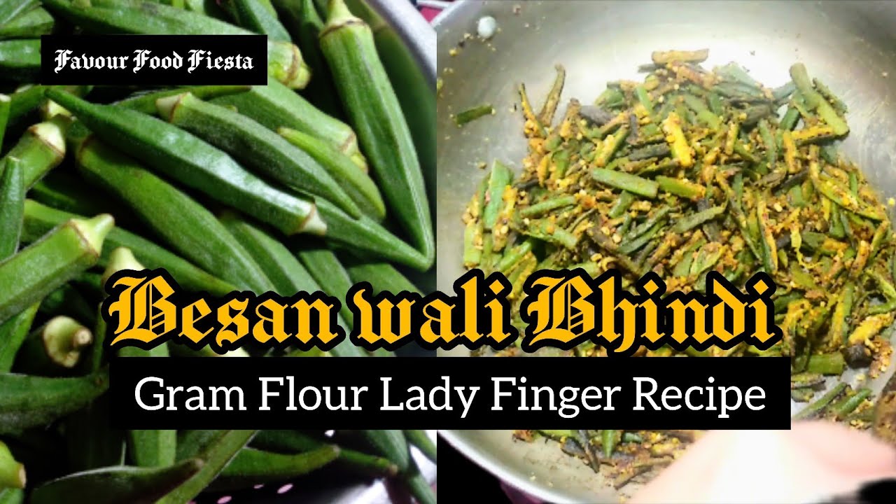 Crispy Gram Flour Lady Fingers Recipeबेसन वाली भिंडी की सब्जी