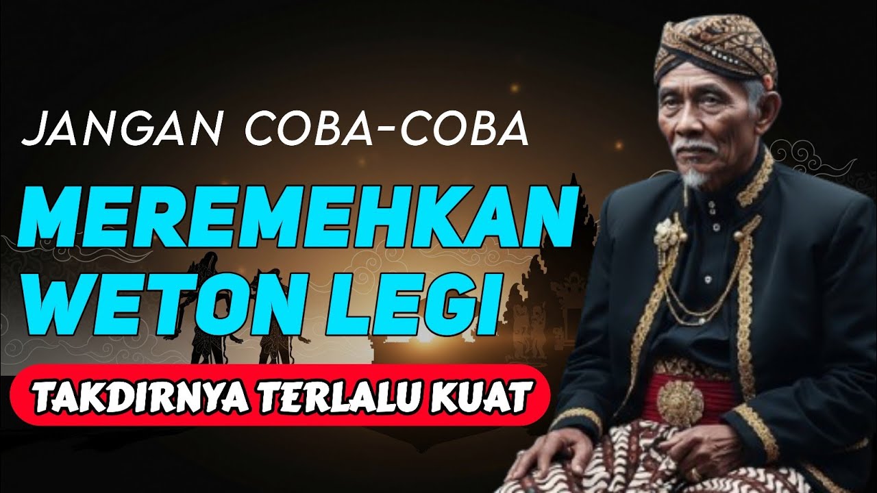 WETON LEGI Bukan Orang Biasa! TAKDIR BESARNYA tidak mudah DIREMEHKAN!