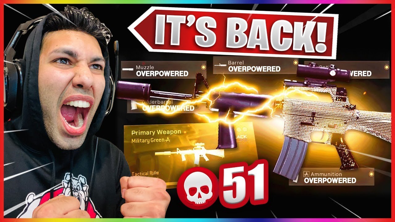 THE M16 META IS BACK!!! IN WARZONE SEASON 5!!! (GAME PLAY/CLASS SET UP)