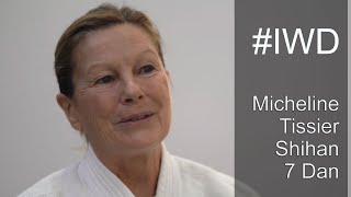 Micheline Tissier Shihan -  Aikido demo and interview