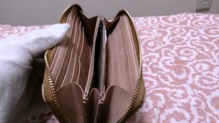 栃木レザーのサドルレザーを使用したラウンドファスナーウォレット ！リニューアルＳT－ＬＰ－01－04完成報告。