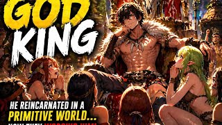 He Woke Up in a Primitive World and Became Their God-King! I Transmigration Story Manhwa Recap 