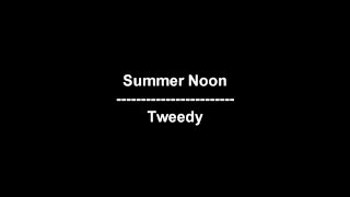 Summer noon - Tweedy - lyrics