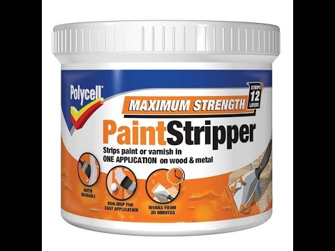Polycell Maximum Strength Paint Varnish Stripper How To Use Guide