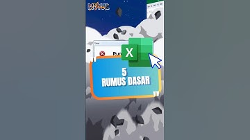 5 RUMUS DASAR EXCEL YANG WAJIB KAMU TAHU! 🔥#Produktivitas #KerjaLebihCepat #OfficeHacks #TipsExcel