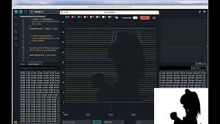 Bad Apple!! but its on the Serial plotter