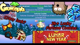Crazy Profit Gacha Lunar New Year Got Draconic Wings?? Growtopia Lunar New Year 2025