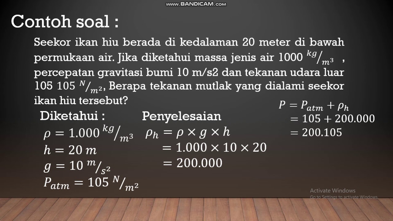 Gambar Tekanan Mutlak