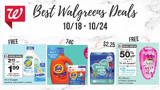 ✨ BEST WALGREENS DEALS (10/18-10/24) 🔥 HOT MONEYMAKERS AND DIGITAL BOOSTER SCENARIOS!