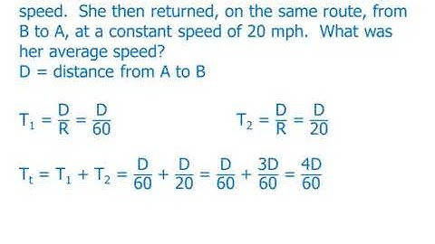 GRE Preparation l Tips and tricks l Average Speed