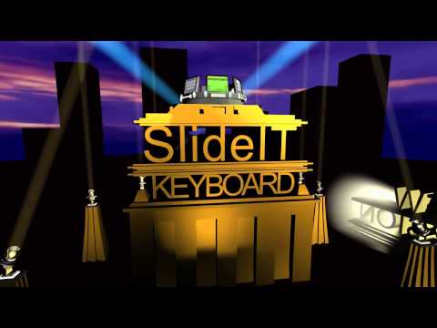 SlideIt Purple 3D Skin