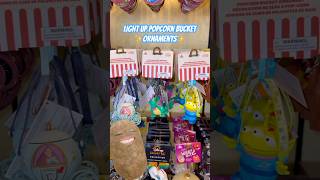 Light-Up Popcorn Bucket Ornaments Disneyland Resort Wod, Droid Depot, & Plaza Point