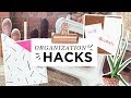 SUPER EASY ORGANIZATION HACKS! ft. Jenny Mustard!
