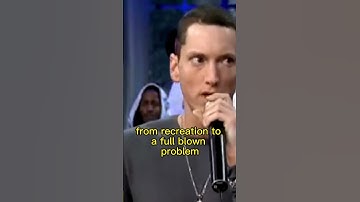 Eminem candidly discusses his struggles with addiction and recovery in emotional interview |#shorts