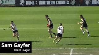 Sam Gayfer - Talent League Round 21