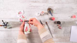 Красив декупаж от Двете елши върху буркан NESCAFÉ® Classic Красив декупаж от Двете елши върху буркан NESCAFÉ® Classic