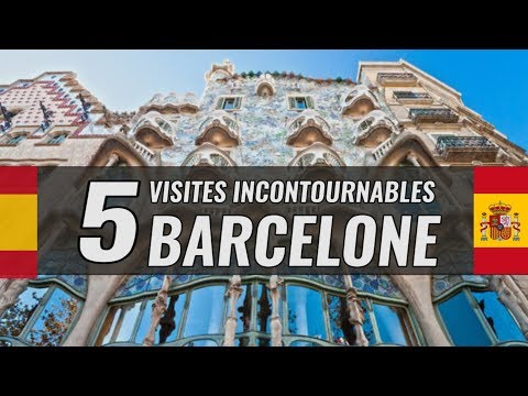 Vidéo: Monuments De Barcelone