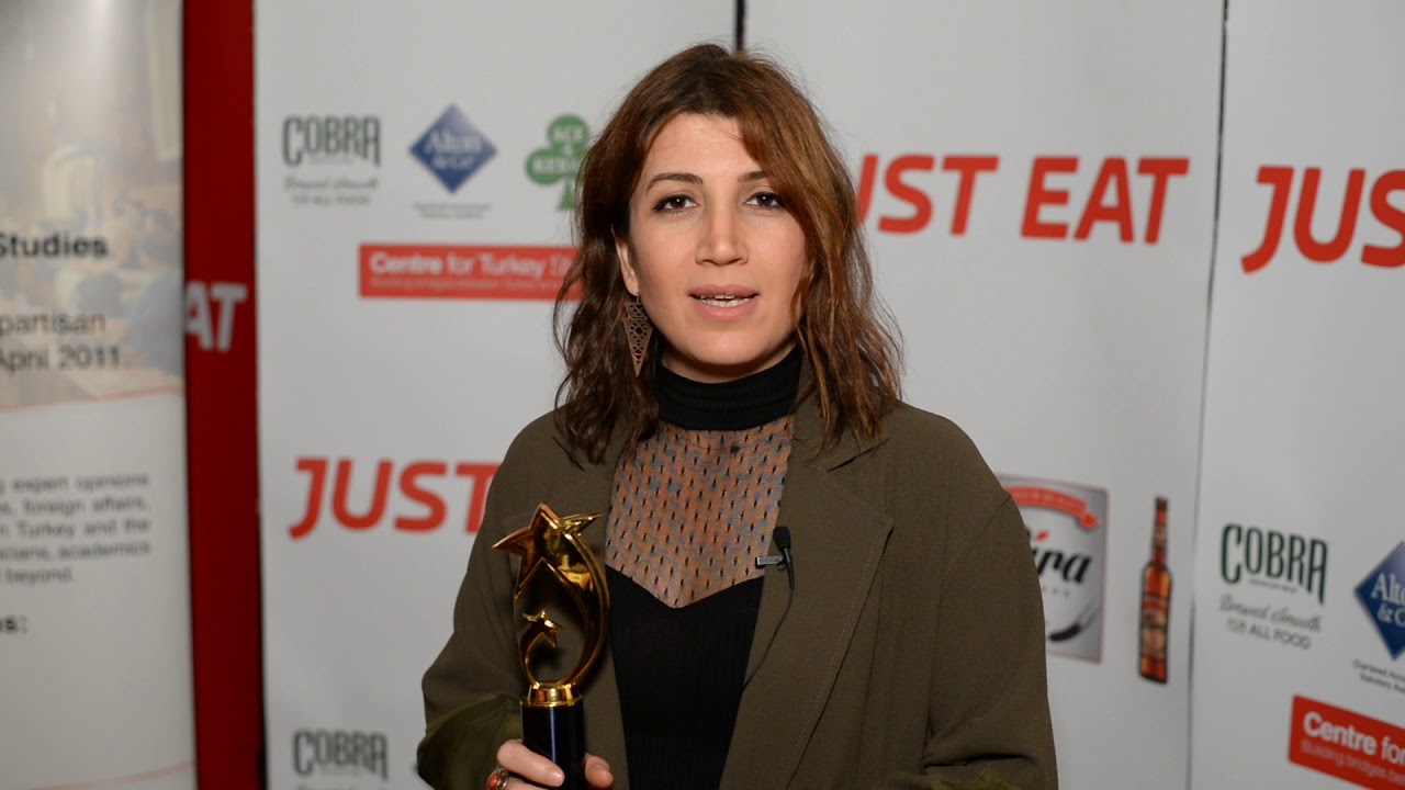 CEFTUS 7th Anniversary Gala - Olcay Bayir, Winner of CEFTUS Art, Music And Culture Award 2018