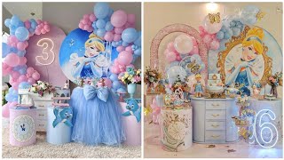 Latest Cinderella Theme Birthday Decoration Ideas at Home || Best Cinderella Birthday Decorations