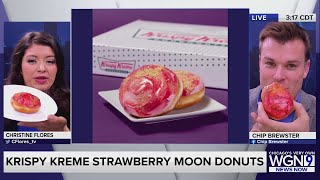 Krispy Kreme's Strawberry Moon Donuts