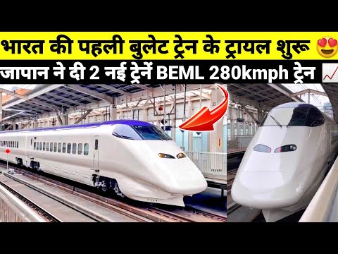 INDIA'S 1st BULLET TRAIN E-3 1000 TESTING START 😍 BEML 1ST BULLET TRAIN BIG UPDATE