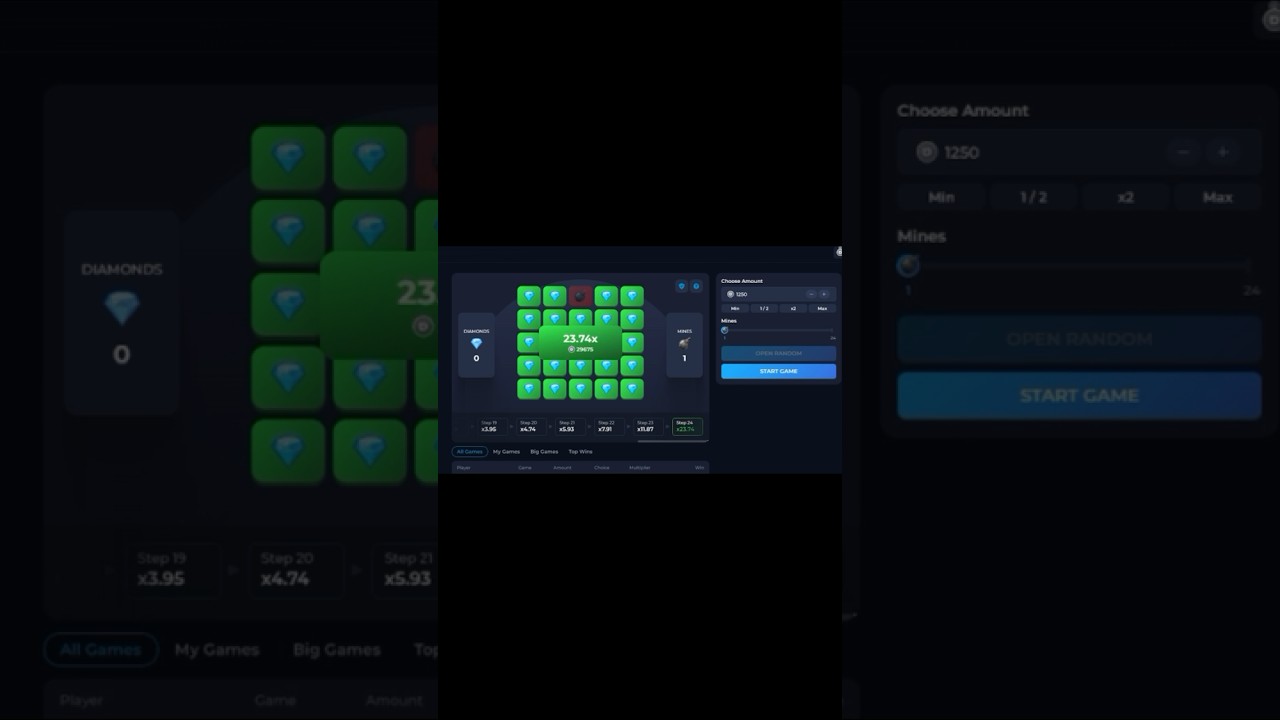 словил коэффициент 24x | прошел 1 мину на Roll Ton и забрал 30000