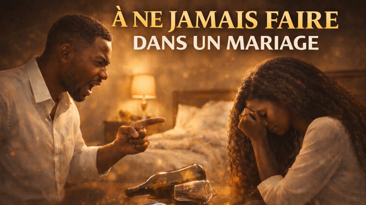 A ne jamais faire dans un marriage 02/21/2026