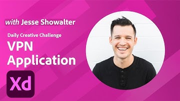 XD Daily Creative Challenge - VPN Application | Adobe Creative Cloud